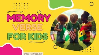 Bible verse for kids  Easy to memorize  Jeremiah 3311b [upl. by Manoop]