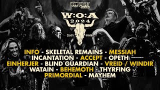 WACKEN OPEN AIR 2024  Compilación de Todos los Shows Grabados en Wacken 2024 [upl. by Eylloh]