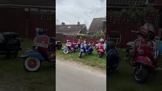 Scooters at Caister 2 scooter shorts viral [upl. by Hamian998]