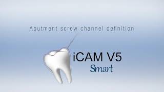 Abutment screw channel definition icam V5smart [upl. by Pamelina619]