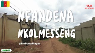 Trajet de Nfandena pour Nkolmesseng dans les embouteillagesNfandena to Nkolmesseng in traffic jams [upl. by Nerrak]