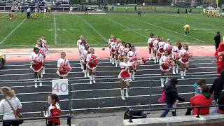 Shaker Heights High School Marching Band amp Raiderettes quotDrum Cadencesquot October 15 2011 [upl. by Other]