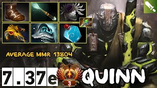 Mid Earth Spirit Resonance  Average MMR 13804  Quinn  737e  Immortal Dota [upl. by Jedlicka]