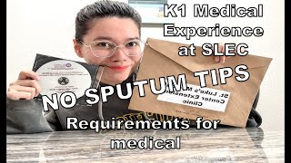 VLOG 9 K1 Medical Experience at SLEC I NO SPUTUM TIPS k1 visa [upl. by Enniroc109]