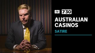 Mark Humphries with a message from Australias casinos  730 [upl. by Nifares199]