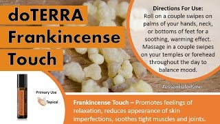 How To Use doTERRA Frankincense Touch [upl. by Ado]