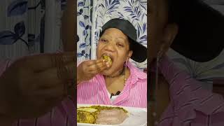 ASMR Cocoyam Fufu With Okra Food Mukbang fypyoutube fypviral 🥰 ❤️ [upl. by Yggam]