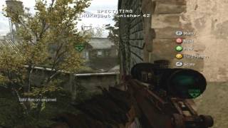 COD4 Hardcore SampD on Overgrown [upl. by Ateuqal]