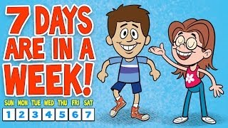 The 7 Days of the Week Song ♫ 7 Days of the Week Calendar Song ♫ Kids Songs by The Learning Station [upl. by Adamik]