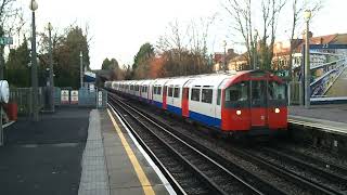 Piccadilly line 73 Stock No 229 arriving at Sudbury Town Station on 020112 [upl. by Prasad405]