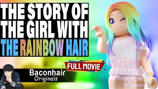 The Story Of The Girl With The Rainbow Hair FULL MOVIE  roblox brookhaven 🏡rp [upl. by Warfeld]