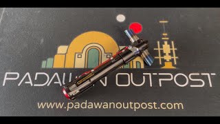 Kylo Ren saber  How To  Padawan Outpost [upl. by Ahcsatan]