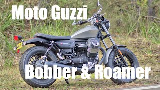 Moto Guzzi V9 Bobber amp Roamer Review [upl. by Llenel]