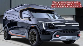 Die perfekte Kombination aus Komfort und Stil 2025 KIA Camper Van Wohnmobil [upl. by Lleumas]