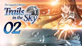 THE LEGEND OF HEROES TRAILS IN THE SKY SC 02  Training im Ausland  Lets Play [upl. by Aselehc828]