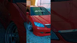 Honda civic modified🔥  Extreme modification civiclovers trending [upl. by Hirasuna]