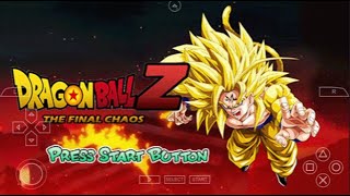 Dragon ball Z The Final chaos [upl. by Elbertina]