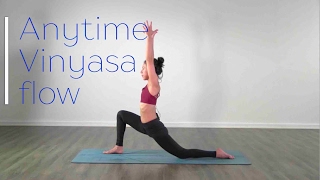 Anytime Vinyasa flow  Yoga class [upl. by Gnolb]