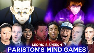 Leorios speech to save Gon  HxH Ep 144 Reaction Highlights [upl. by Yelsel]