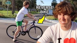 I Pranked Danny Duncan with a Reverse Bike [upl. by Renard365]