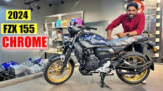 New Yamaha fzx 150 Chrome 2024 Model Price And Features Update Review [upl. by Minica]