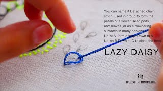 101 HAND EMBROIDERY STITCHES FOR BEGINNERS [upl. by Nunciata]