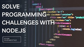 How to solve Programming Challenges using Nodejs in VS Code [upl. by Errick774]