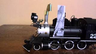 DIY Brass Ridgeway beartrap smokestack Bachmann On30 CampS 22 Part 1 [upl. by Luis]