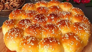 How to make simple and delicious honey beehive bread by a village girl [upl. by Pallua]