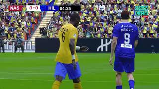 بث مباشر مباراة الهلال والنصر PES 21 Video Simulation Gameplay VS AL NASSR LIVE [upl. by Ecirtram233]