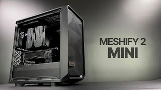 Fractal Design Meshify 2 Mini  All Black PC Build l 13600K  B760M  RX 7900 XT [upl. by Grant]