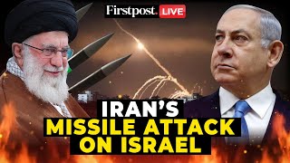 Iran Attacks Israel LIVE Iran Launches Missiles Towards Israel as West Asia Conflict Intensifies [upl. by Gnut]