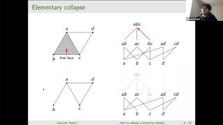 How to collapse a simplicial complex theory and practice [upl. by Godric]