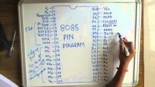 8085 Pin Diagram [upl. by Antsirhc]