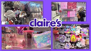 Claires FASHION ACCESSORIES STORE  SHOP WITH ME 2022 [upl. by Addis]