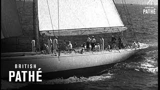 Race For Americas Cup 1937 [upl. by Anauqahc]