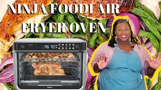 Ninja Foodi 10in1 XL PRO air fry oven DEMO and reviews [upl. by Neerod647]