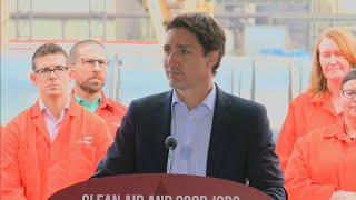 PM Justin Trudeau delivers clean innovation speech in Hamilton Ont – October 13 2022 [upl. by Kirk]