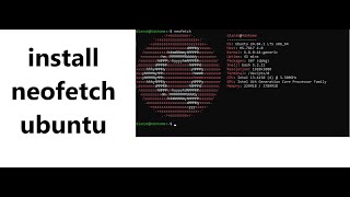 install neofetch [upl. by Stew]