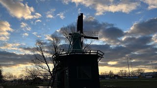 Molen De Windhond in Zaandam op 2 maart 2024 [upl. by Ja]