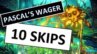 Pascals Wager speedrun tips 10 Skips [upl. by Ydissahc37]