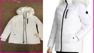 Michael Kors FauxFurTrim Hooded Puffer Coat [upl. by Ayres]