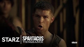 Spartacus Vengeance  Character Profile Spartacus  STARZ [upl. by Mouldon]