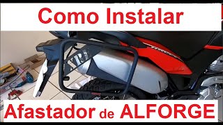 COMO INSTALAR AFASTADOR DE ALFORGE NA XRE300 [upl. by Dalpe148]