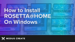 How to Install RosettaHome on Windows [upl. by Bruning]