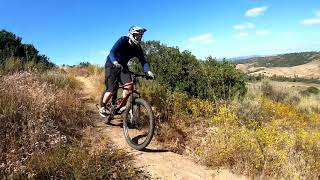 Big Waimea at PQ  San Diego Down Hill Singletrack [upl. by Annahsed]