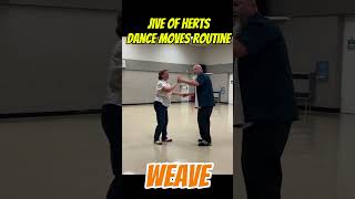 Jive of Herts dance moves routine Wrap amp Unfurl Weave dance dancer dancevideo rocknroll jive [upl. by Enoid]