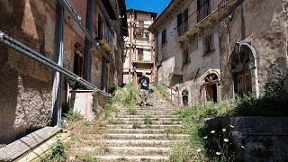 Discover Italys BEST Kept Secret Abandoned City on a Mountain [upl. by Yhpos]