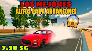 🔥LOS MEJORES AUTOS PARA ARRANCONES🚗💨  Car Parking Multiplayer [upl. by Revilo858]