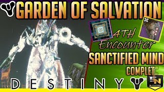 Destiny 2  Garden of Salvation Easy Sanctified Mind Final Boss Guide [upl. by Enyahc]